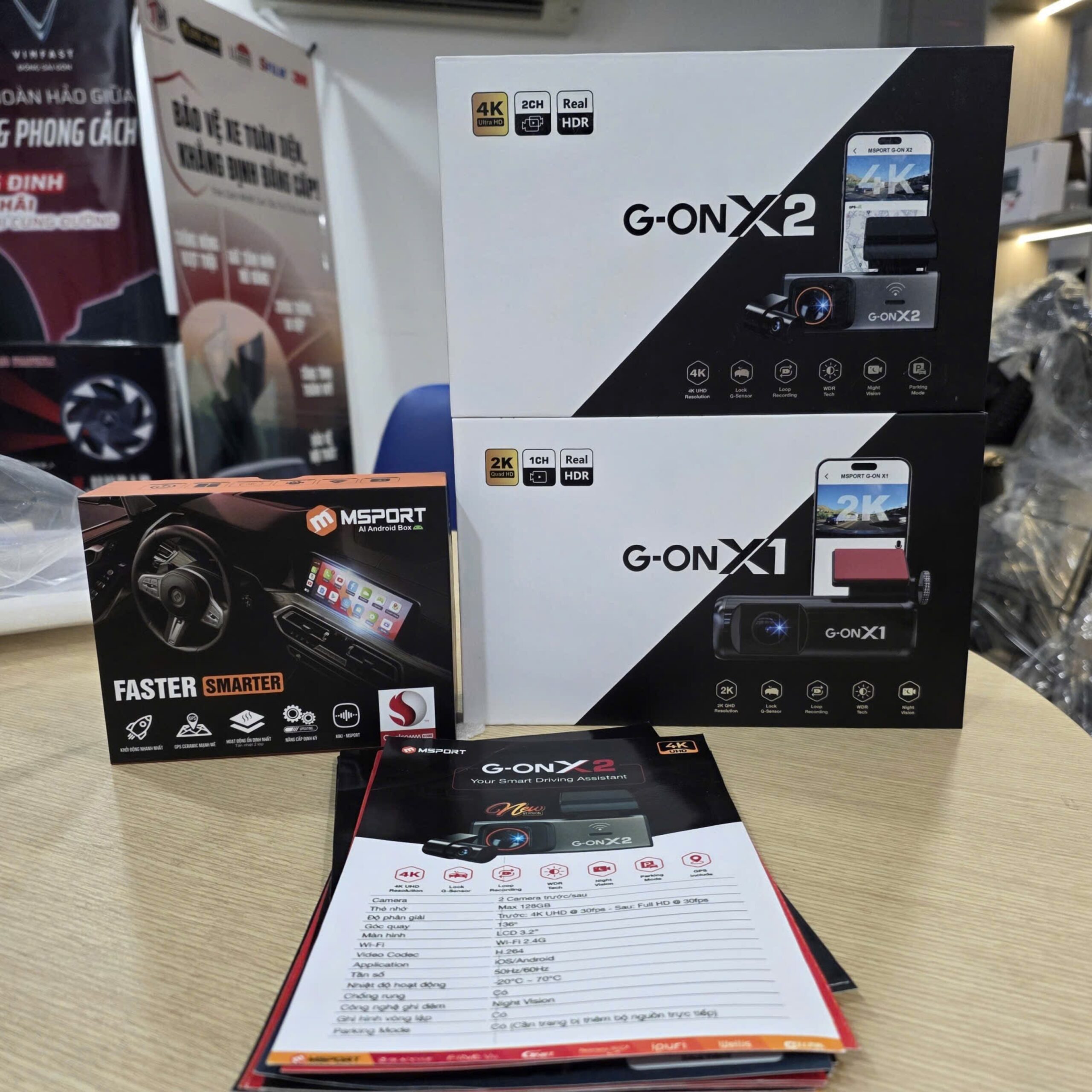 Alternative view of Camera hành trình Msport G-ON X2