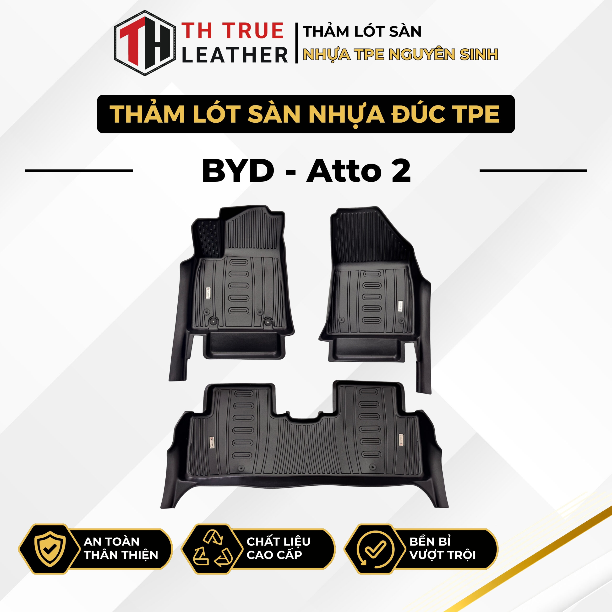 Thảm lót sàn ô tô TPE BYD ATTO 2