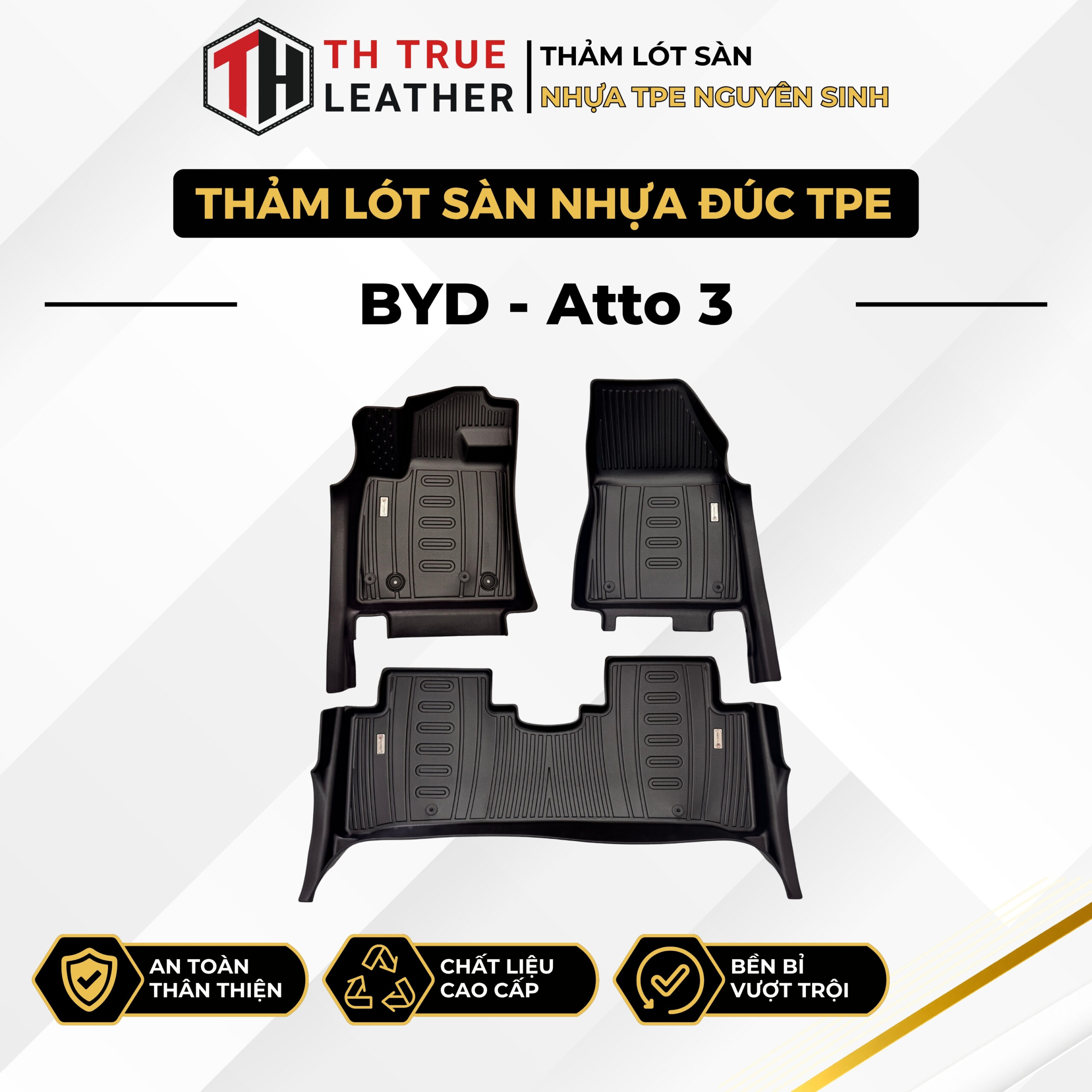 Thảm lót sàn ô tô TPE BYD ATTO 3