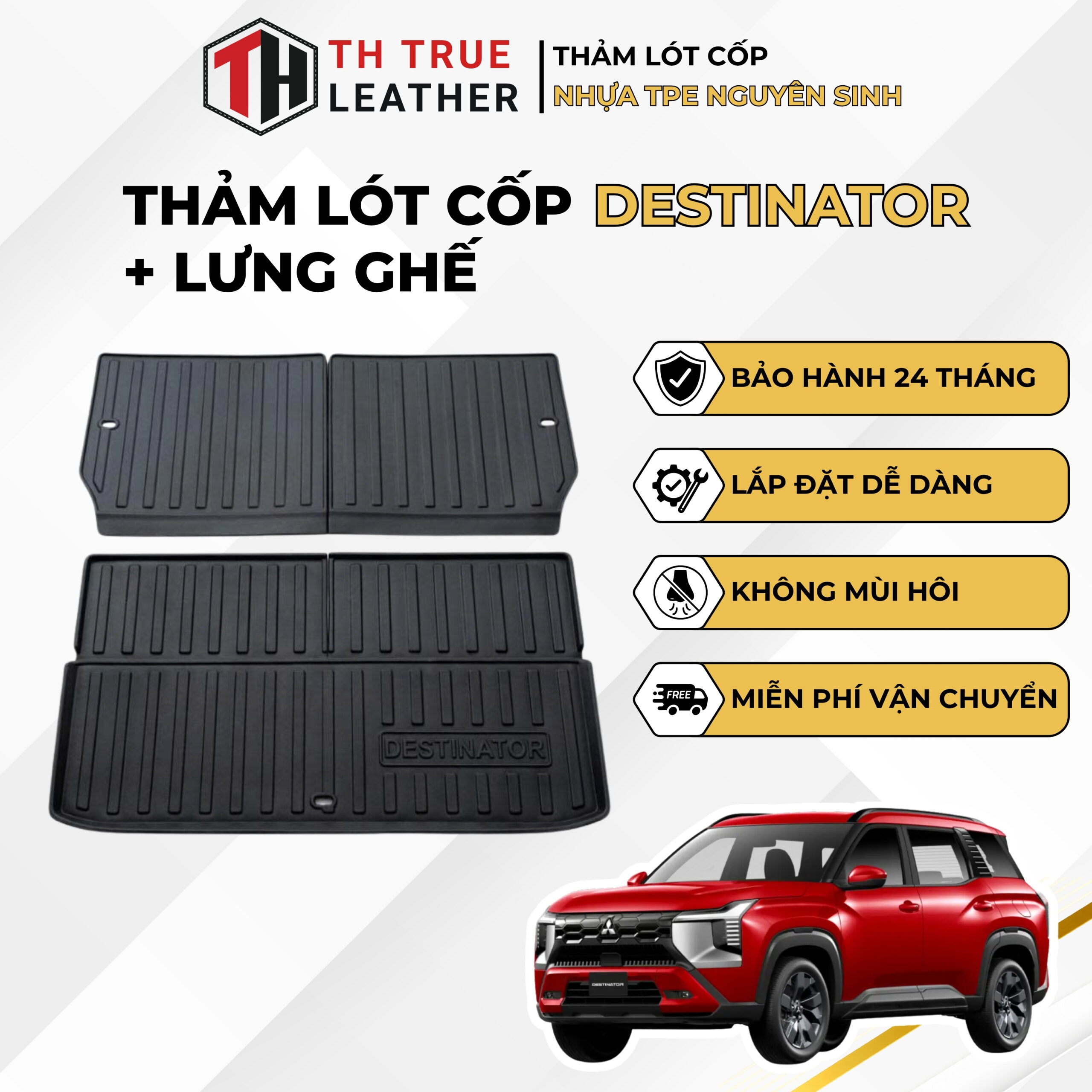 Thảm lót cốp TPE MITSUBISHI DESTINATOR