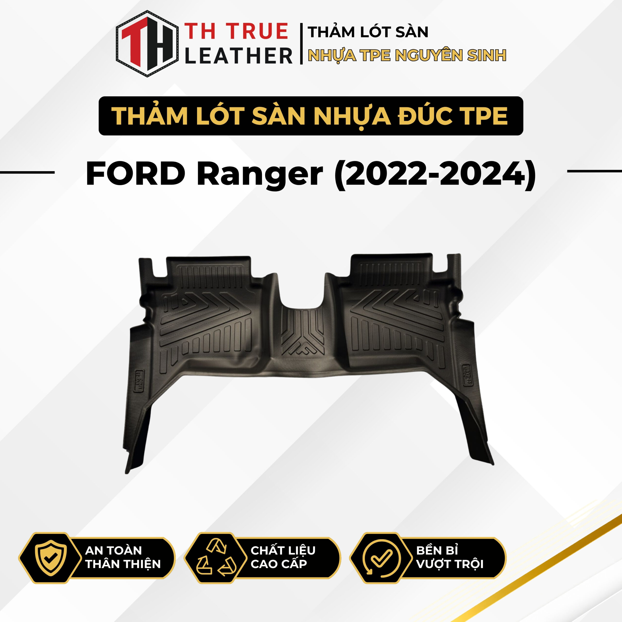 Alternative view of Thảm lót sàn ô tô TPE Ford Ranger 2023 – 2026