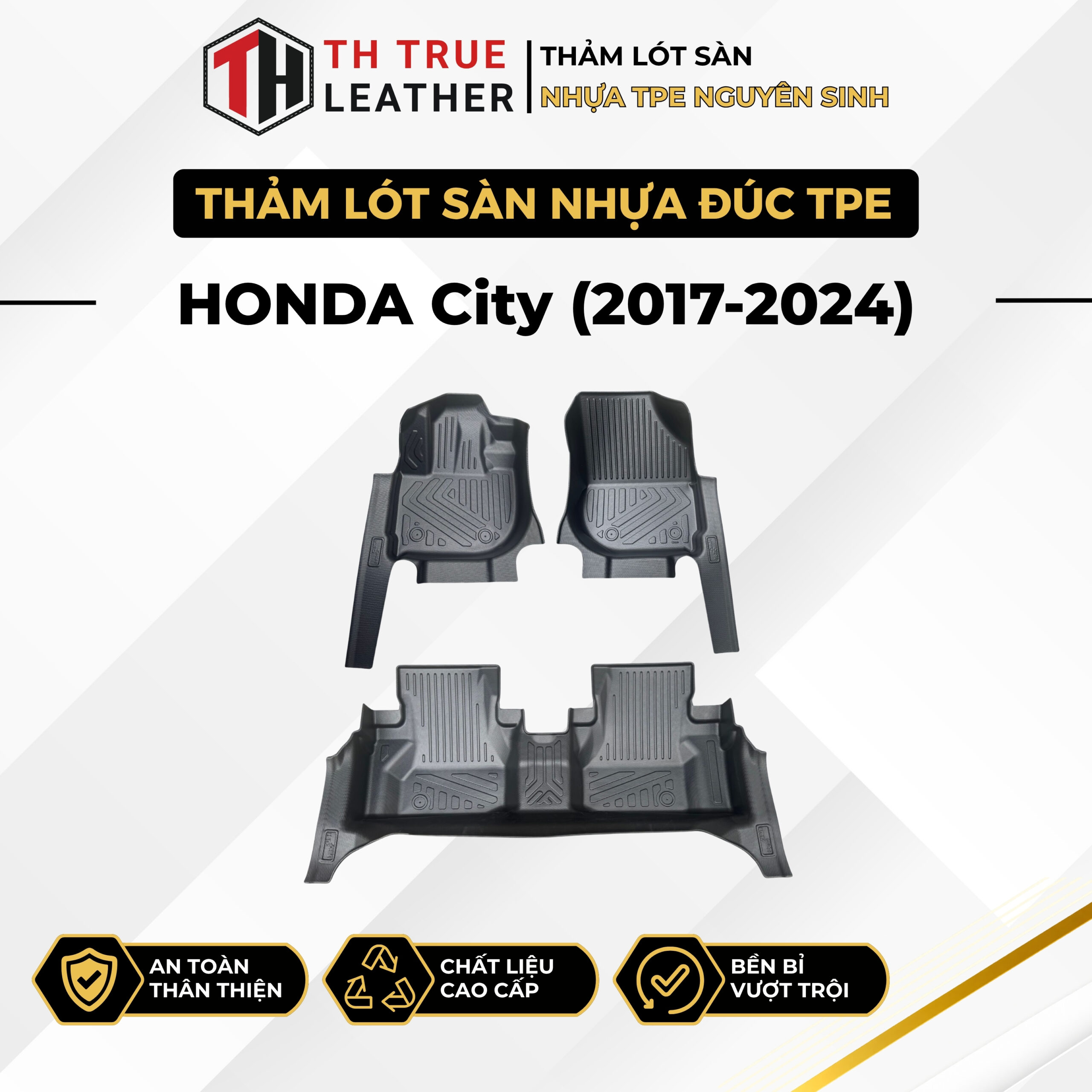 Thảm lót sàn ô tô TPE Honda City 2021-2026