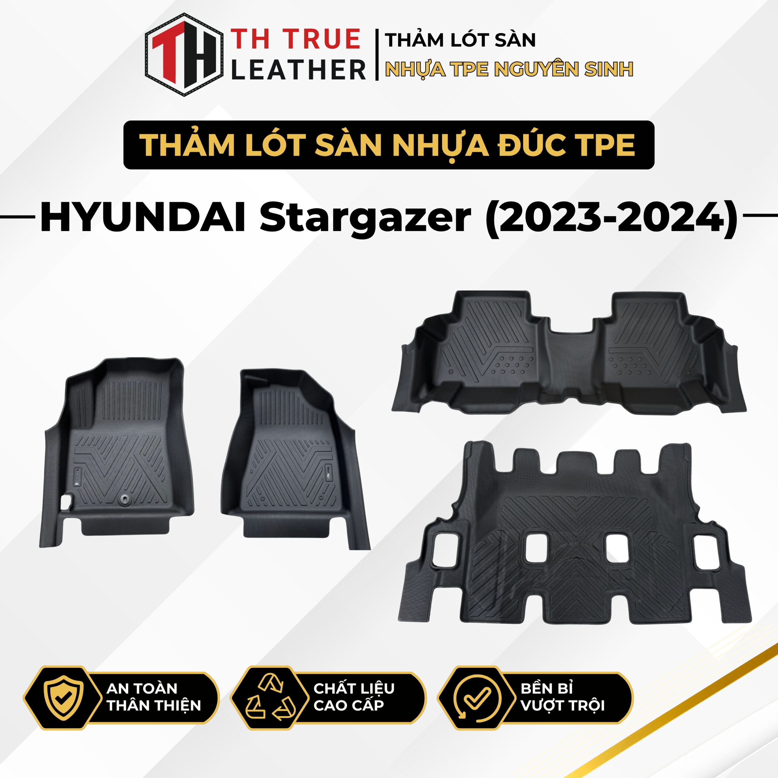 Thảm lót sàn ô tô TPE Hyundai Stargazer 2023 – 2026