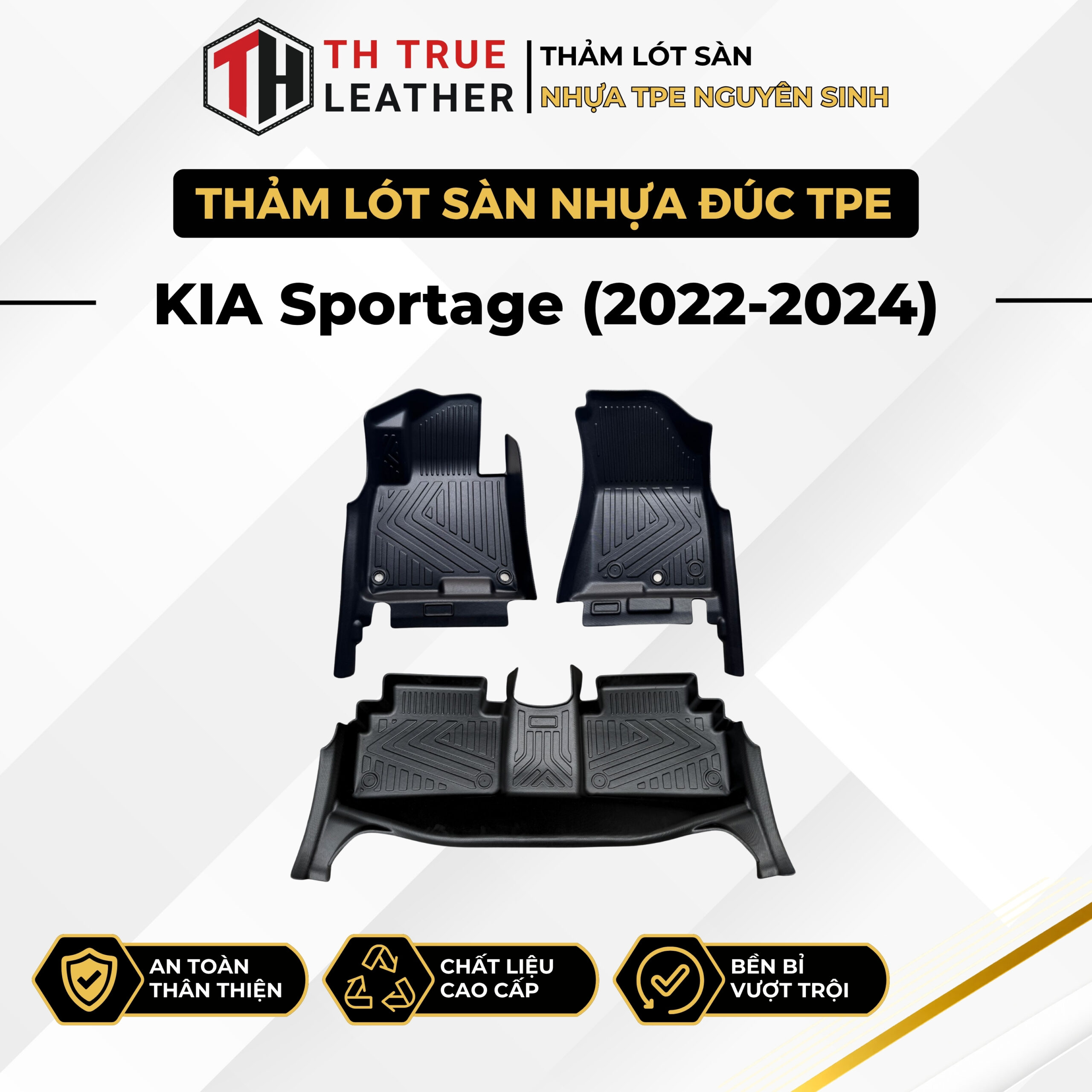 Thảm lót sàn ô tô TPE Kia Sportage 2022 – 2026