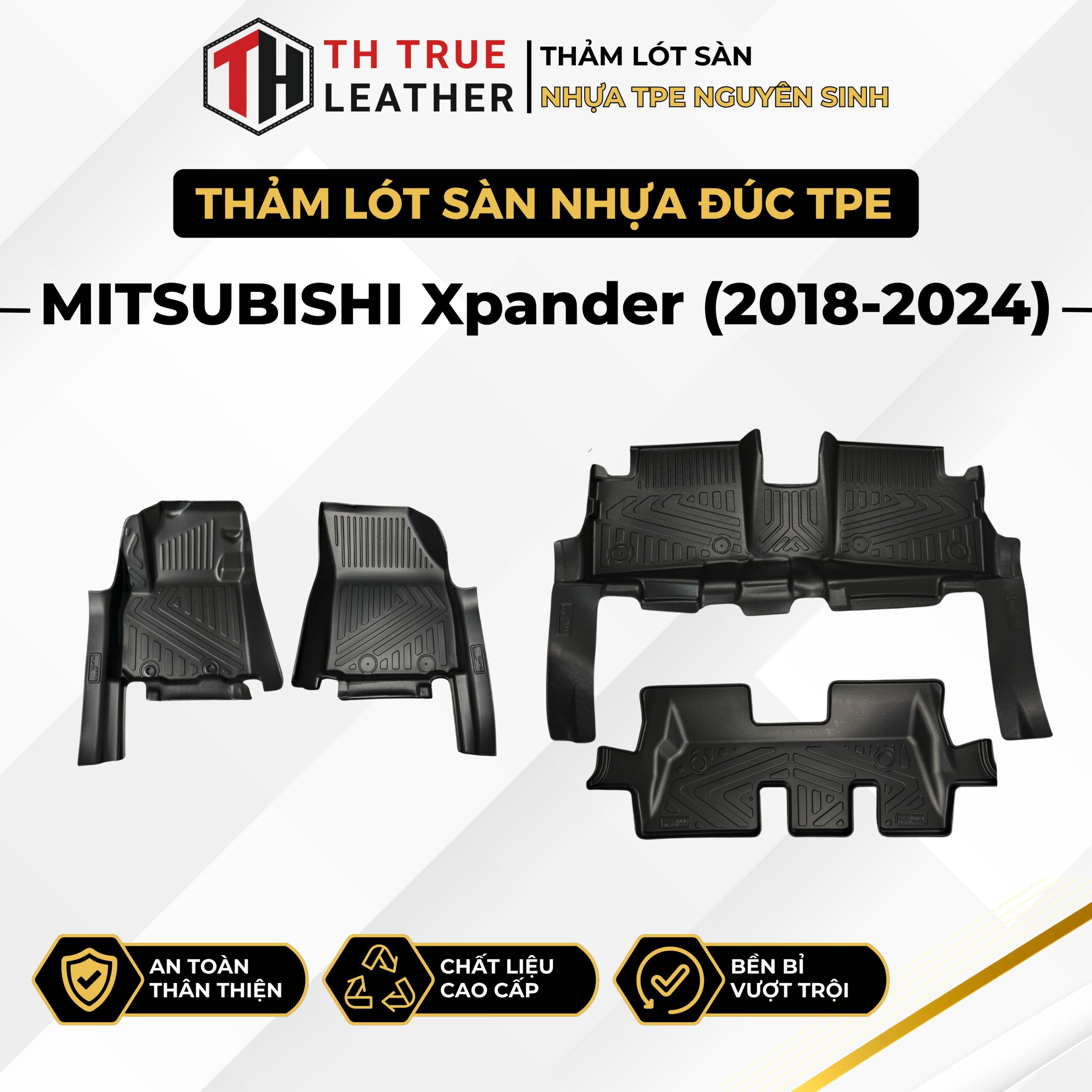 Thảm lót sàn ô tô TPE Mitsubishi Xpander 2018 – 2026