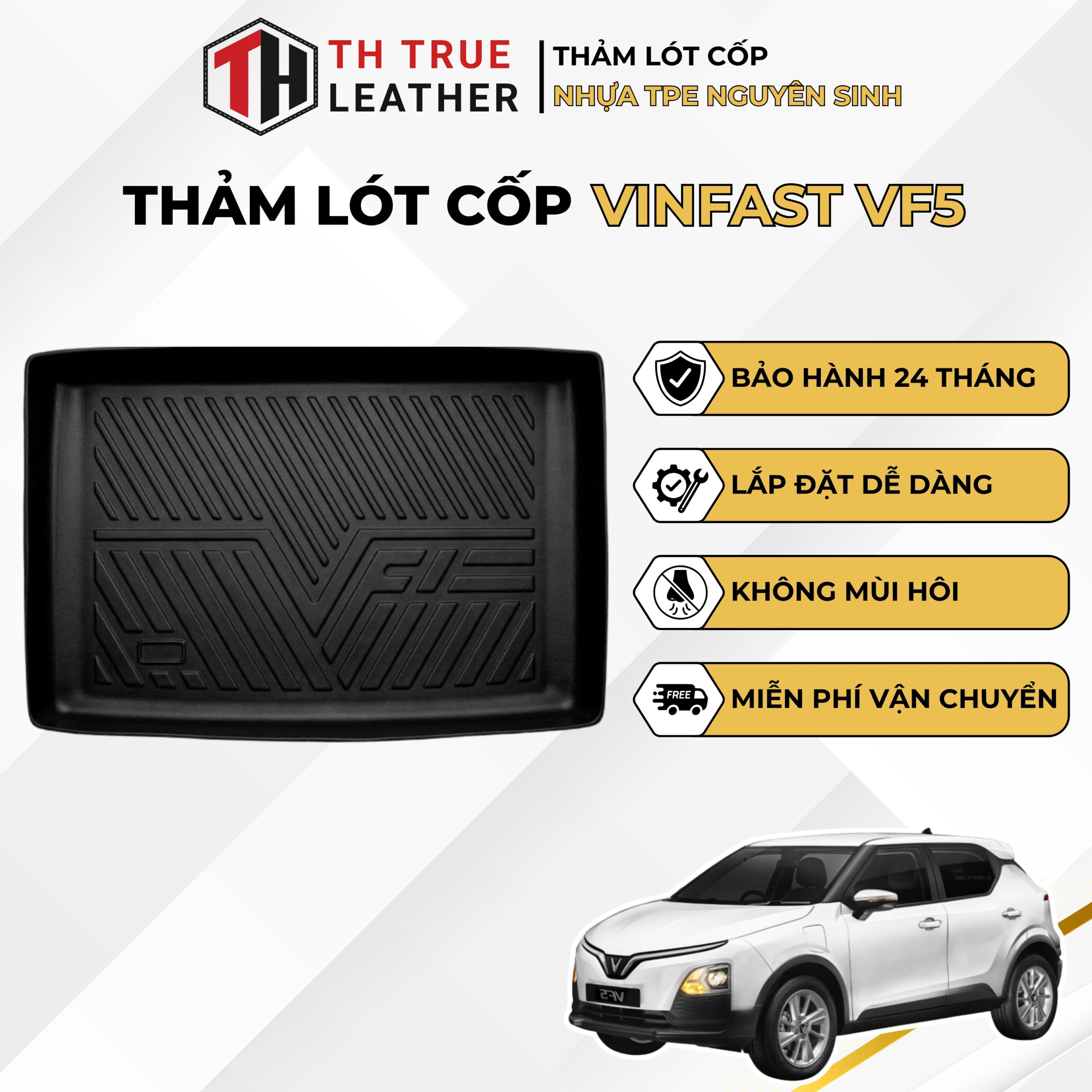 Thảm Lót Cốp TPE VINFAST VF5