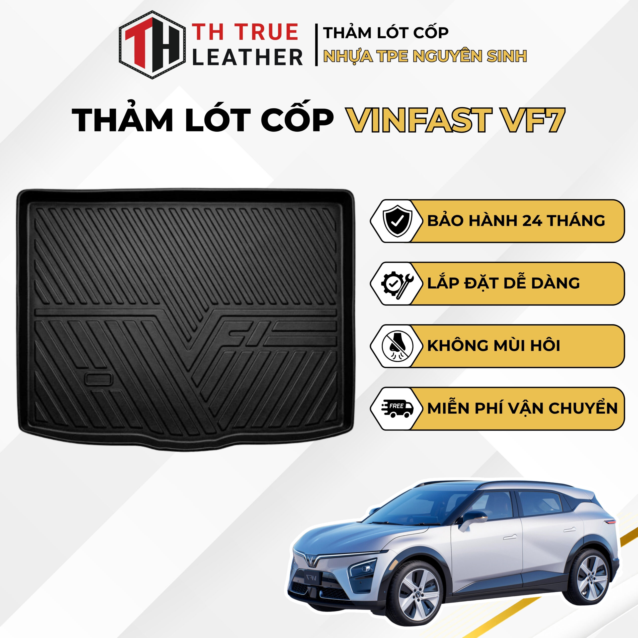 Thảm Lót Cốp TPE VINFAST VF7