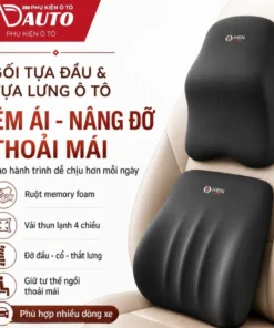 Gối Tựa Đầu, Tựa Lưng Ô Tô Cao Su Non
