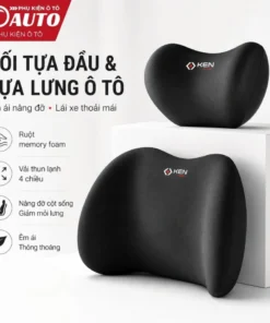 Gối Tựa Đầu, Tựa Lưng Ô Tô Thun Lạnh