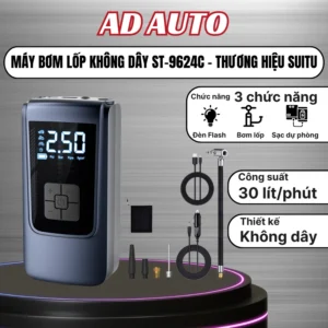 Máy bơm lốp ô tô đa năng ST-9624C