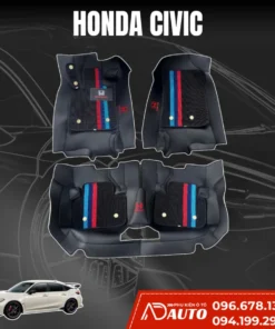 Thảm lót sàn ô tô 360 thế hệ mới Honda Civic