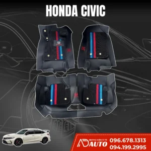 Thảm lót sàn ô tô 360 thế hệ mới Honda Civic