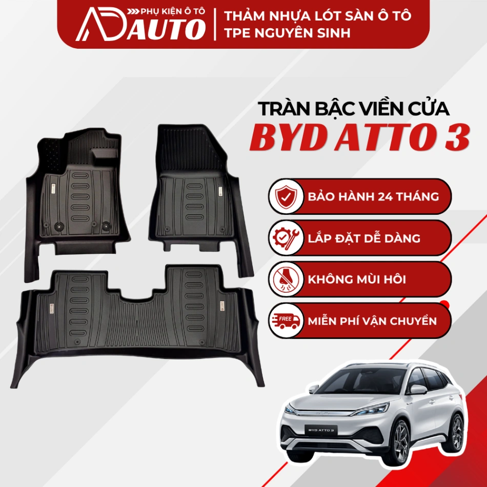 Thảm lót sàn ô tô TPE BYD ATTO 3