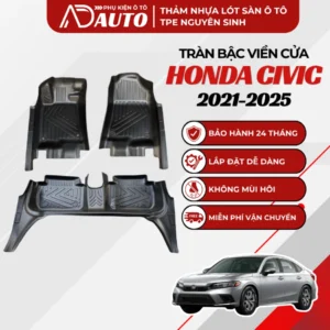 Thảm lót sàn ô tô TPE Honda Civic 2021 – 2025
