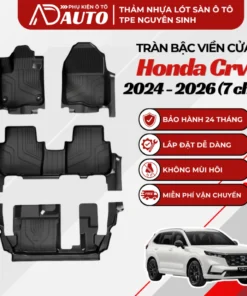 Thảm lót sàn ô tô TPE Honda Crv 2024 – 2026 7 chỗ