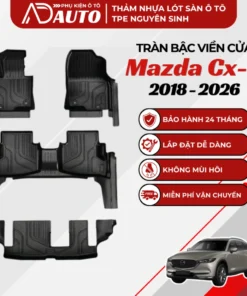Thảm lót sàn ô tô TPE Mazda CX8 2018-2026