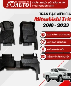 Thảm lót sàn ô tô TPE Mitsubishi Triton 2018 – 2023