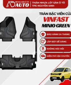 Thảm lót sàn ô tô TPE Vinfast Minio green