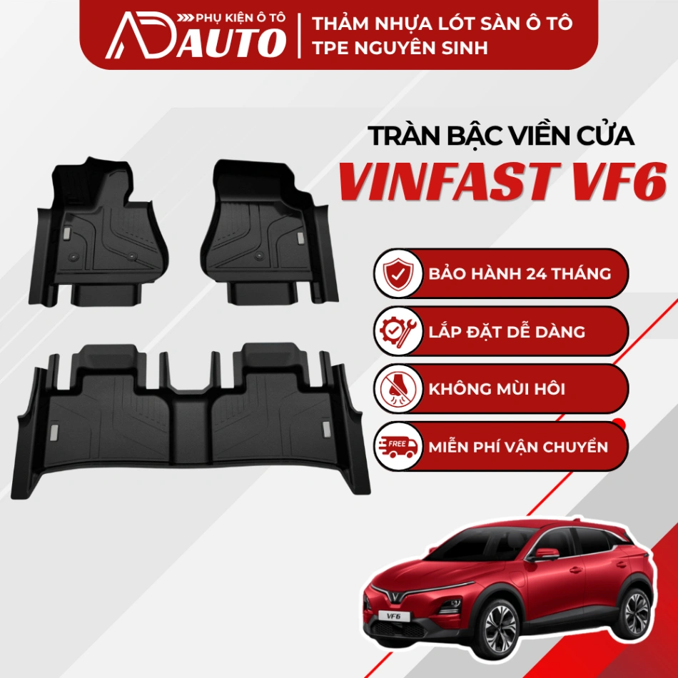 Thảm lót sàn ô tô TPE Vinfast VF6