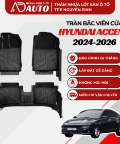 Thảm lót sàn ô tô TPE Hyundai Accent 2024 – 2026