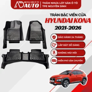 Thảm lót sàn ô tô TPE Hyundai Kona 2021 – 2026