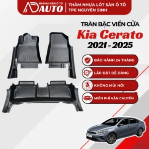 Thảm lót sàn ô tô TPE Kia Cerato 2021 – 2025