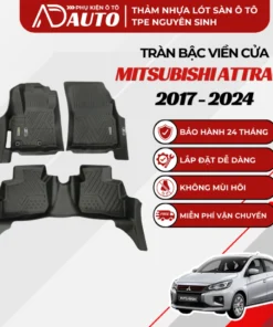 Thảm lót sàn ô tô TPE Mitsubishi Attrage 2017 – 2024