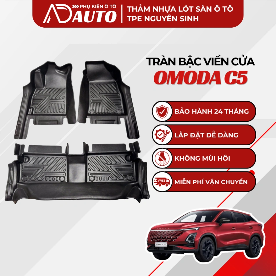 Thảm lót sàn ô tô TPE Omoda C5