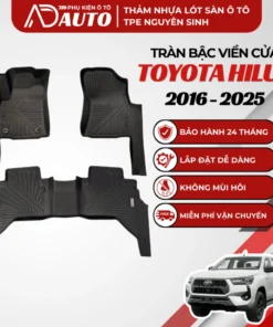 Thảm lót sàn ô tô TPE Toyota Hilux 2016 – 2025