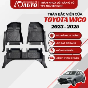 Thảm lót sàn ô tô TPE Toyota Wigo 2023 – 2025