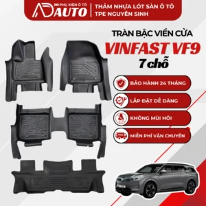Thảm lót sàn ô tô TPE Vinfast VF9 7 Chỗ