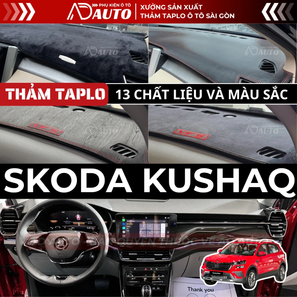 Thảm Taplo SKODA KUSHAQ